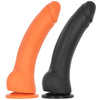 Liquid silicone anal dildo with suction cup soft and realistic penis