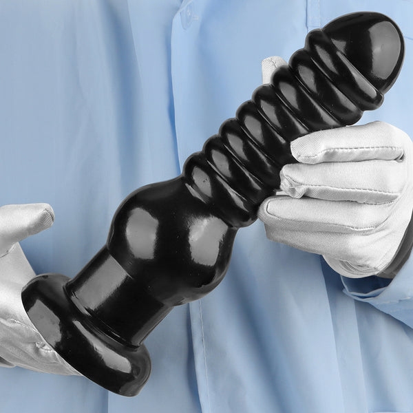 Oversize Anal Plug Dildo Stimulate Anus and Vagina Long Butt Plug Masturbator Soft Penis Anal Dilator Sex Toys for Women and Men