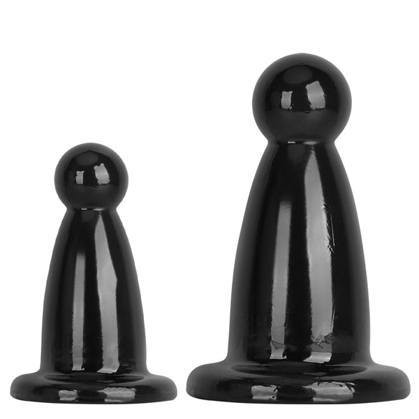 Black Big Anal Plug For Fist Sex Supplies Super Large Anal Plug