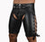 New Fashion Imitation Leather Lace-up Sexy Spanking Shorts Men's Bodybuilding Fitness Briefs Fetish Men's Club Clothing Sexy Clothing