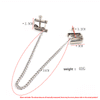 Adjustable nipple clamps