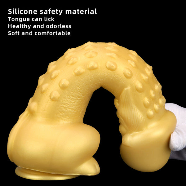 Huge Silicon Alien Fake Dildo Dong G-spot Masturbation Suction Cup Adult Unisex