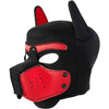 Neoprene Puppy Face Muzzle Dog Removable Full Head Hood Mask With Ears (One Size)