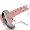 Metal Male Cockring Clamp Chastity Cage Screw Penis Ring Bondage Dick Stretcher