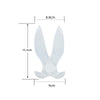 Blue Whale Mouth Anal Sex Toy, Anal Dilator, Prostate Massager with Center Hole