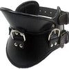 Genuine Leather Slave Posture Collar Bondage Neck Restraint/Unisex Luxury Leather Neck Collar