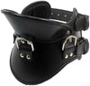 Genuine Leather Slave Posture Collar Bondage Neck Restraint/Unisex Luxury Leather Neck Collar