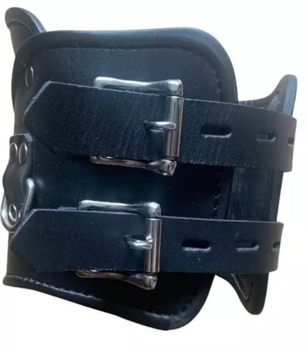 Genuine Leather Slave Posture Collar Bondage Neck Restraint/Unisex Luxury Leather Neck Collar