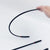 SM Spank Tool Whip Spanking Slave Rods Bdsm Flogger Bondage Black Resin Stick