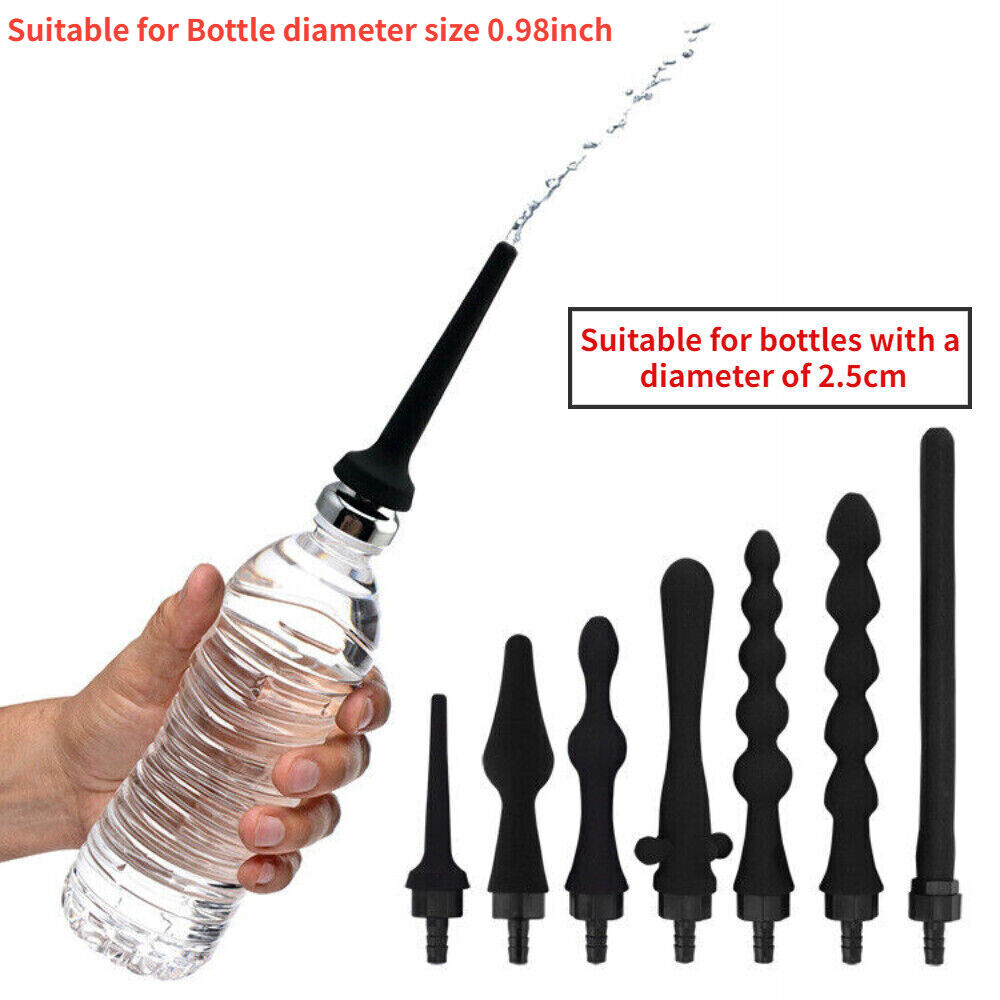 Shower Enema System Vaginal Anal Cleaner Wash Colon Douche Nozzle Cleaning 9"