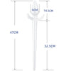 Extra long anal plug with TPE material