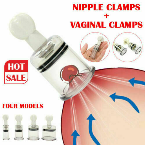 Nipple Sucker Clamps BDSM Breast Clit Pump Vacuum Suction Cup Sex Toy For Women