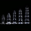 Gourd anal plug soft and comfortable anal beads
