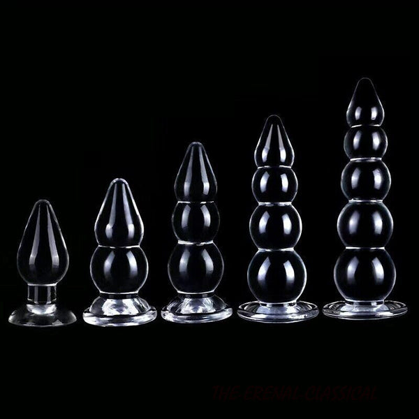 Gourd anal plug soft and comfortable anal beads