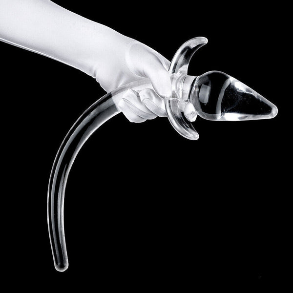 Extra long anal plug with TPE material