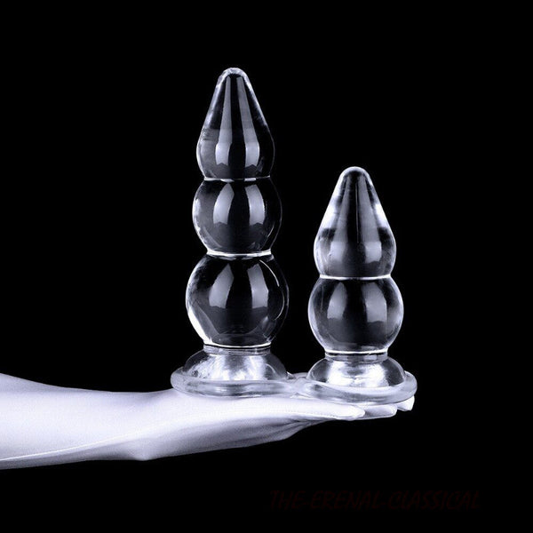 Gourd anal plug soft and comfortable anal beads